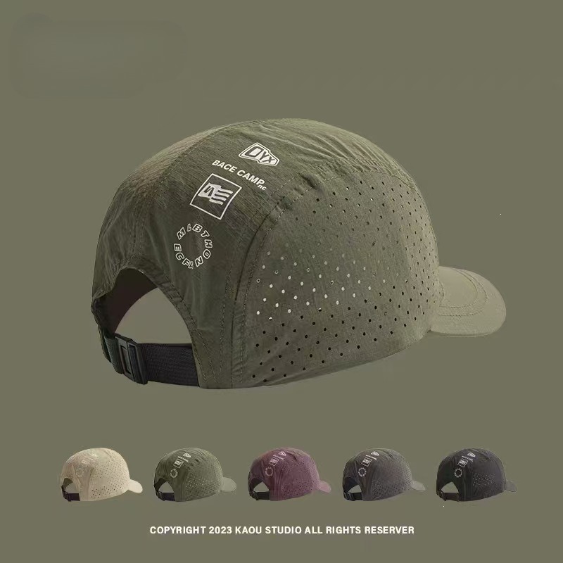 Running Cap Lightweight - หมวกวิ่งกลางแจ้งสุดเท่สำหรับผู้ชายและผู้หญิง ขอบหมวกสั้นทรงปากเป็ด