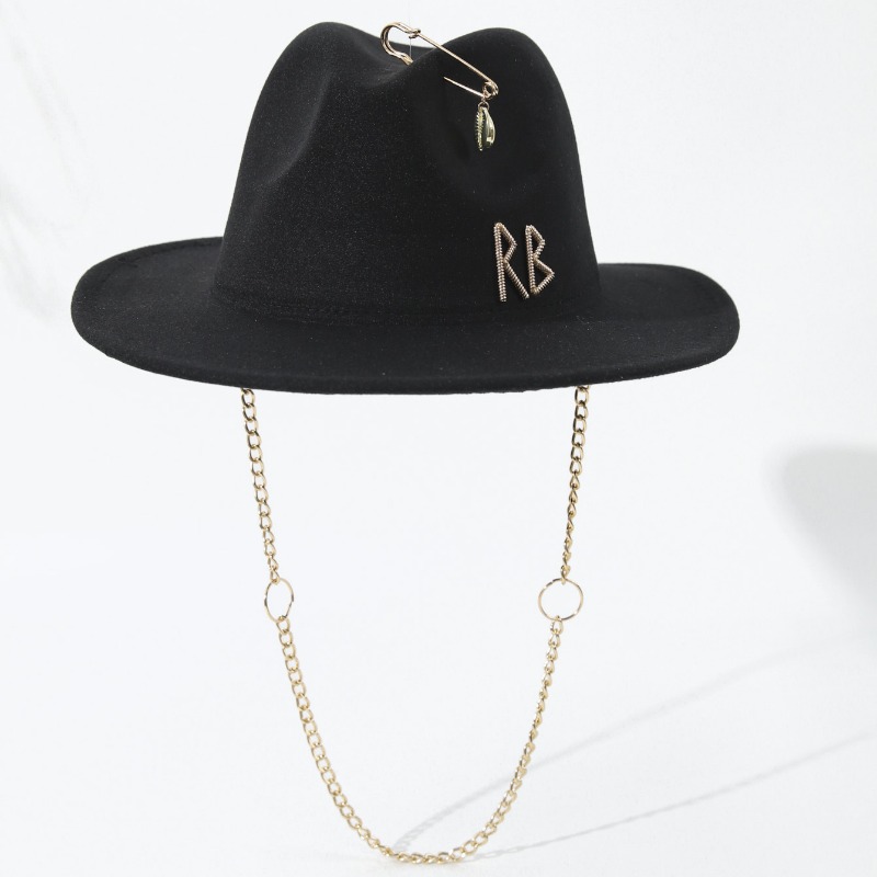 หมวกเฟโดร่าทำจากผ้าขนสัตว์สำหร - Fedora Hat Wool บทวิจารณ์และราคา