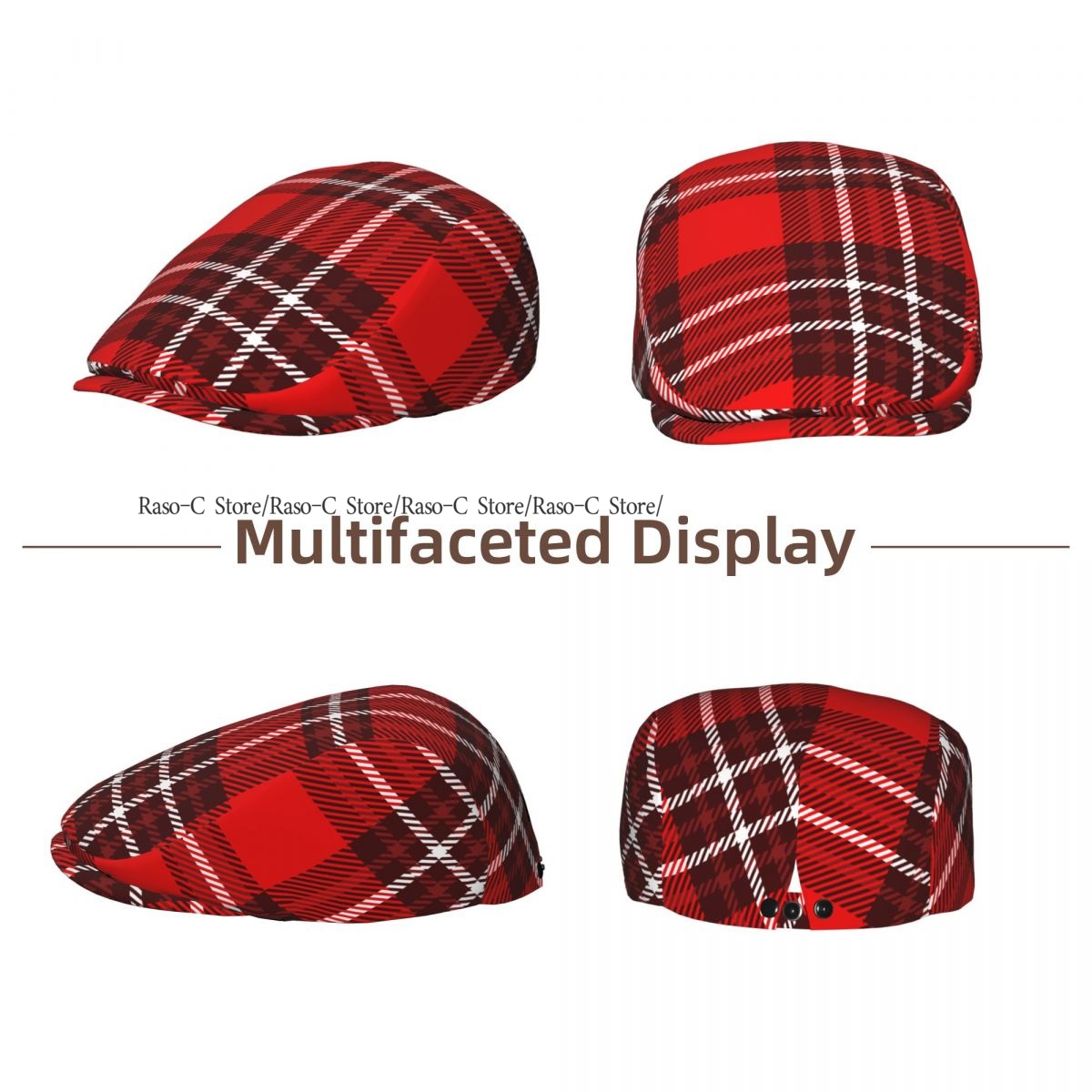 หมวกแก๊ปทรงเรียบสำหรับผู้ใหญ่แ - Newsboy Cap Ivy บทวิจารณ์และราคา