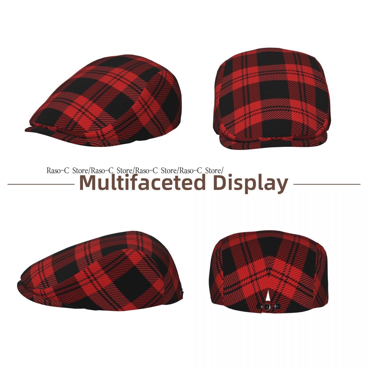 หมวกแก๊ปทรงเรียบสำหรับผู้ใหญ่แ - Newsboy Cap Ivy บทวิจารณ์และราคา