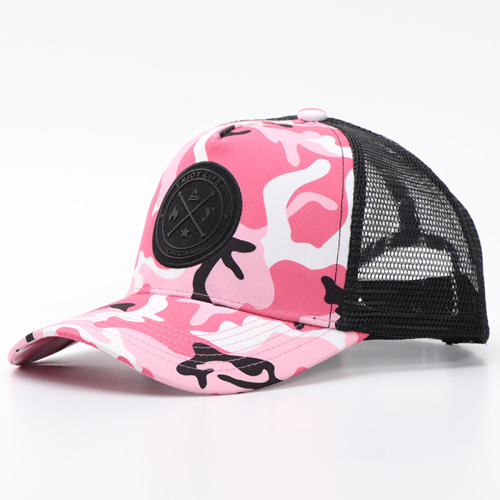 หมวกแก๊ปตาข่ายลายพรางแบบลำลอง  - Trucker Cap Mesh บทวิจารณ์และราคา