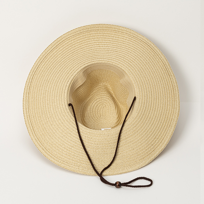 หมวกคาวบอยปีกกว้างทำจากฟางตกแต - Cowboy Hat Straw บทวิจารณ์และราคา