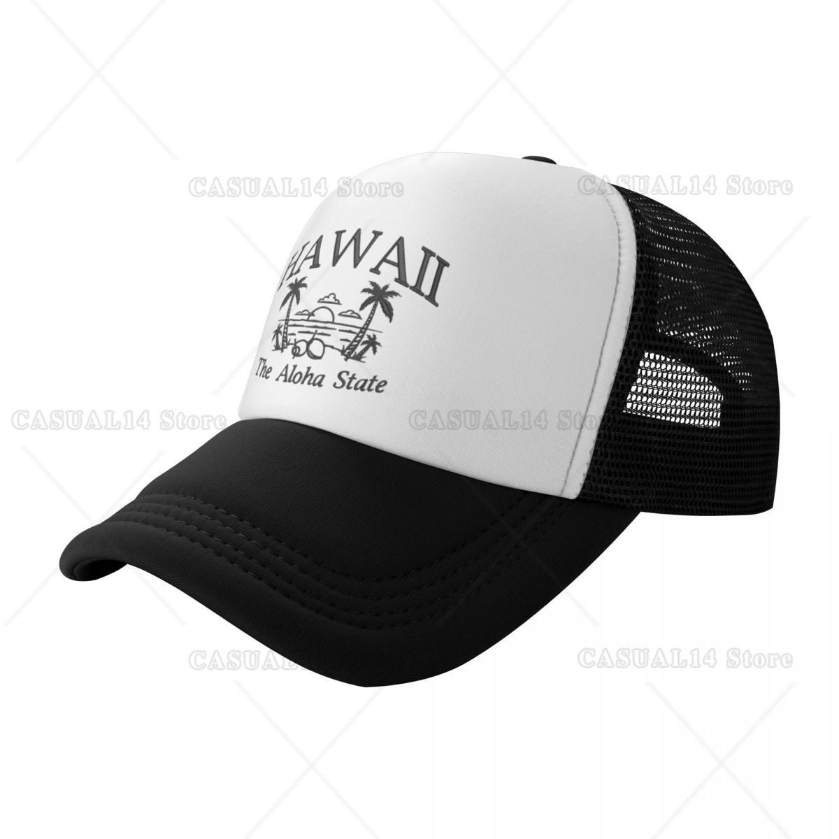 ฮาวายชายหาด Aloha State ปรับตา - Trucker Cap Mesh บทวิจารณ์และราคา
