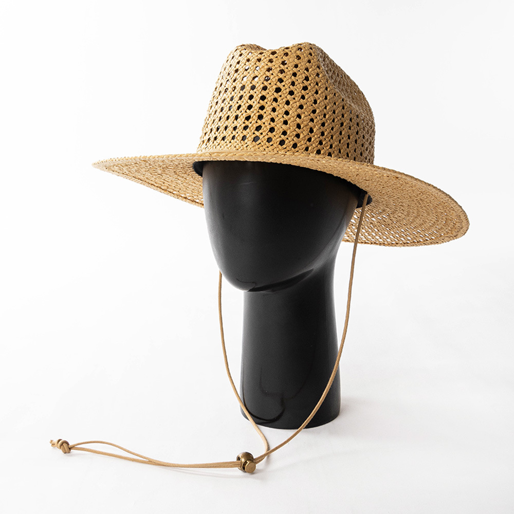 ฤดูใบไม้ผลิฤดูร้อนใหม่แฟชั่นทอ - Cowboy Hat Straw บทวิจารณ์และราคา
