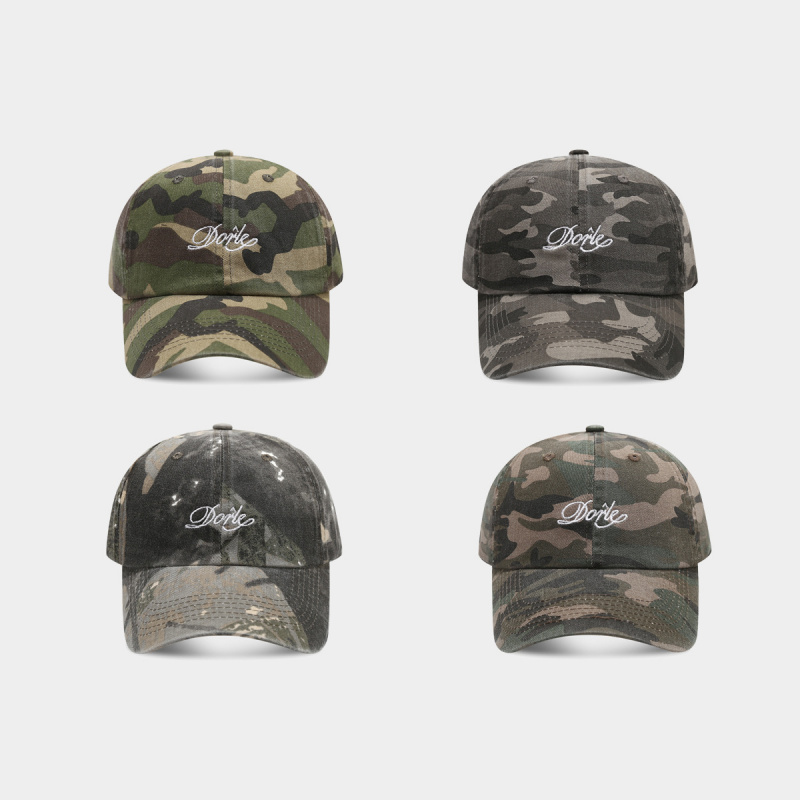 หมวกเบสบอลลายพรางปักตัวอักษร ป - Dad Hat Cotton บทวิจารณ์และราคา