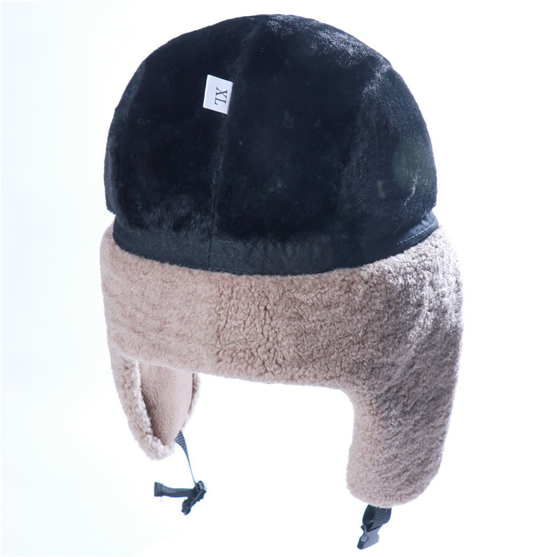 หมวกกันหนาวบุขนแกะสำหรับผู้ชาย - Trapper Hat Ear Flap บทวิจารณ์และราคา